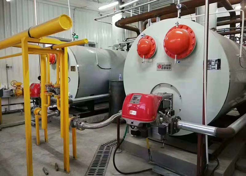 四川成都1.75MW低氮真空热水锅炉